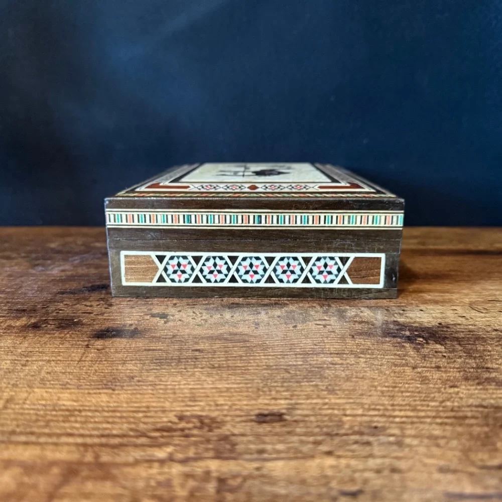 Jewelry Box and/or Storage Box with Camel on Lid